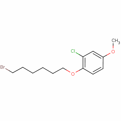 56219-58-0  4-[(6-bromohexyl)oxy]-3-chloroanisole