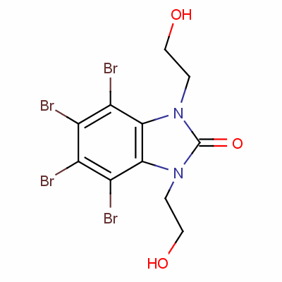 56315-67-4  4,5,6,7-tetrabromo-1,3-dihydro-1,3-bis(2-hydroxyethyl)-2H-benzimidazol-2-one 56315-67-4  4,5,6,7-tetrabromo-1,3-dihydro-1,3-bis(2-hydroxyethyl)-2H-benzimidazol-2-one