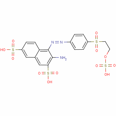 56317-51-2  3-amino-4-[[4-[[2-(sulphooxy)ethyl]sulphonyl]phenyl]azo]naphthalene-2,7-disulphonic acid