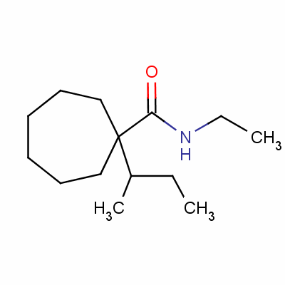 56471-40-0  1-sec-butyl-N-ethylcycloheptanecarboxamide