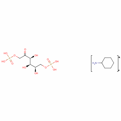 56594-87-7  D-fructose 1,6-bis(dihydrogen phosphate), compound with cyclohexylamine (1:4)