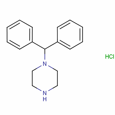 56609-03-1  1-benzhydrylpiperazinium chloride