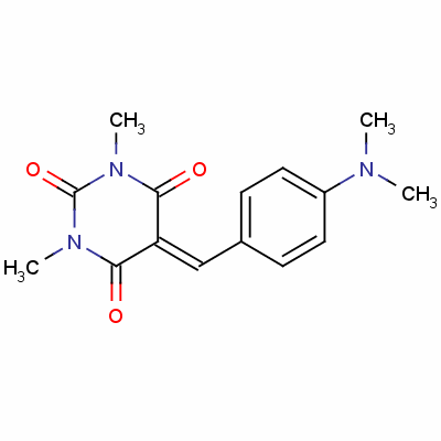 57270-81-2  5-[[4-(dimethylamino)phenyl]methylene]-1,3-dimethylbarbituric acid