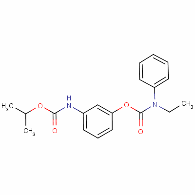 57375-63-0  3-[[(1-methylethoxy)carbonyl]amino]phenyl ethylphenyl-carbamate