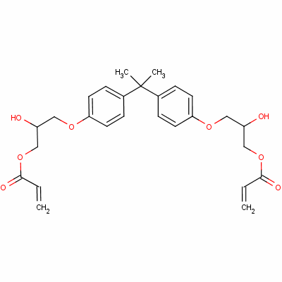 57417-94-4  diacrylic acid, diester with 3,3'-(isopropylidene)bis(p-phenyleneoxy)]di(propane-1,2-diol)