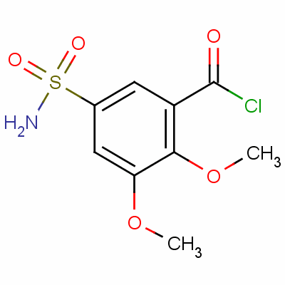 57734-47-1  5-(aminosulphonyl)-2,3-dimethoxybenzoyl chloride