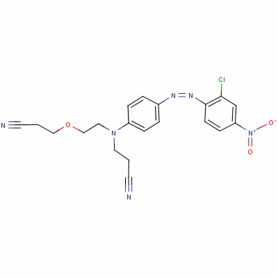 58104-49-7  3-[[4-[(2-chloro-4-nitrophenyl)azo]phenyl][2-(2-cyanoethoxy)ethyl]amino]propiononitrile