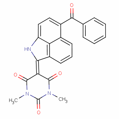 58470-73-8  5-[6-benzoylbenz[cd]indol-2(1H)-ylidene]-1,3-dimethyl-1H,3H,5H-pyrimidine-2,4,6-trione