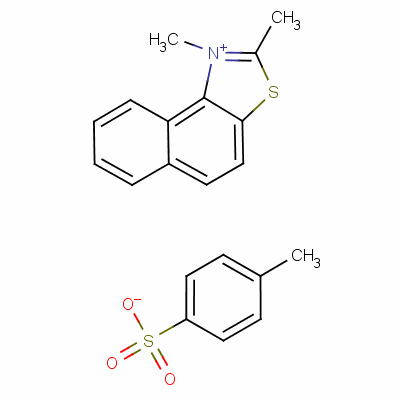 58480-17-4  1,2-dimethylnaphtho[1,2-d]thiazolium toluene-p-sulphonate
