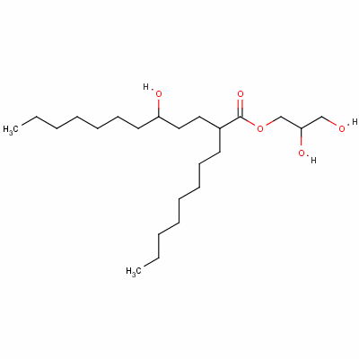 58561-47-0  9-Octadecenoic acid, 12-hydroxy-, [R-(Z)]-, ester with 1,2,3-propanetriol