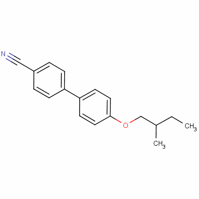 58600-86-5  (S)-4'-(2-methylbutoxy)-4-biphenyl-carbonitrile,