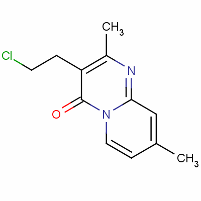 58837-22-2  3-(2-chloroethyl)-2,8-dimethyl-4H-pyrido[1,2-a]pyrimidin-4-one