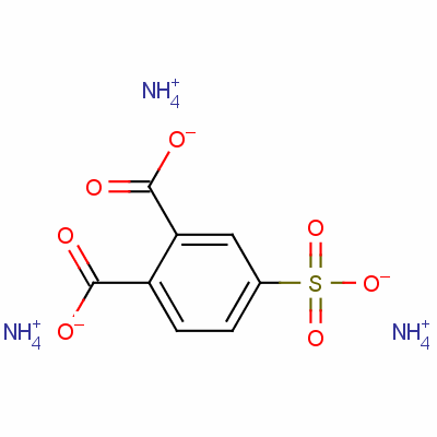59175-03-0  4-sulphophthalic acid, ammonium salt