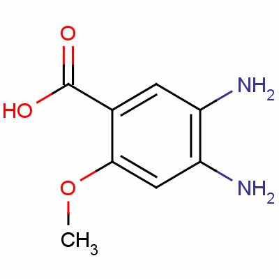 59338-91-9  4,5-diamino-o-anisic acid 59338-91-9  4,5-diamino-o-anisic acid