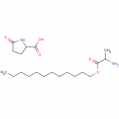 59404-75-0  5-oxo-DL-proline, compound with dodecyl DL-alaninate (1:1) 59404-75-0  5-oxo-DL-proline, compound with dodecyl DL-alaninate (1:1)