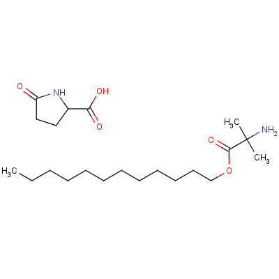 59404-77-2  5-oxo-DL-proline, compound with dodecyl 2-methylalaninate (1:1) 59404-77-2  5-oxo-DL-proline, compound with dodecyl 2-methylalaninate (1:1)