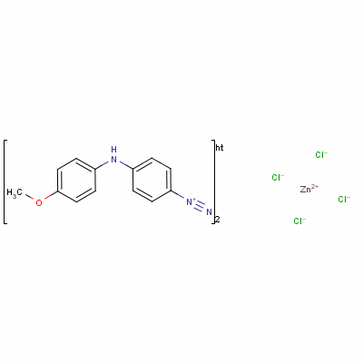 59597-61-4  4-[(4-methoxyphenyl)amino]benzenediazonium tetrachlorozincate (2:1)