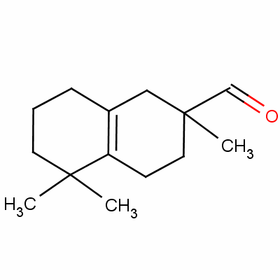 59742-29-9  1,2,3,4,5,6,7,8-octahydro-2,5,5-trimethylnaphthalene-2-carbaldehyde