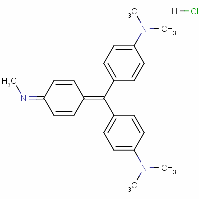 603-47-4;8004-87-3  4-[[4-(dimethylamino)phenyl][4-(methylimino)cyclohexa-2,5-dien-1-ylidene]methyl]-N,N-dimethylaniline monohydrochloride