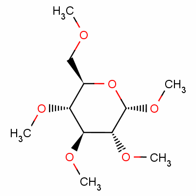 605-81-2  metil 2,3,4,6-tetra-O-metil-α-D-glukopiranozid