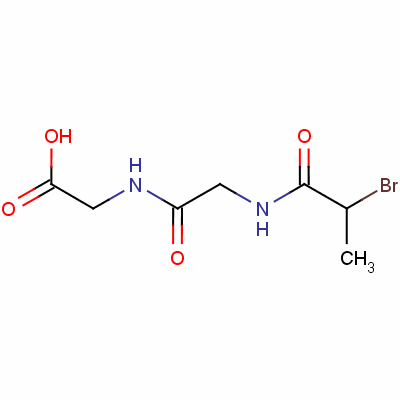 60662-64-8  ()-N-[N-(2-bromo-1-oksopropylo)glicylo]-glicyna
