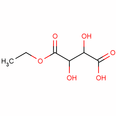 608-89-9  ethyl hydrogen [R-(R*,R*)]-tartrate