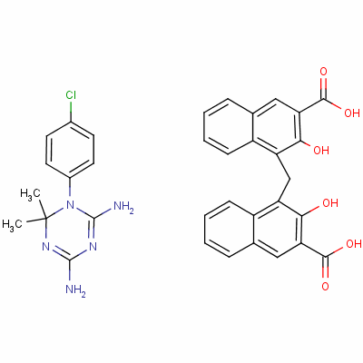 609-78-9  Cycloguanil embonate