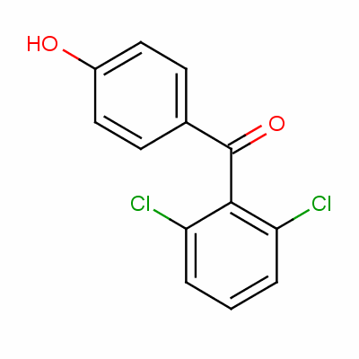 61002-53-7  (2,6-dichlorophenyl) (4-hydroxyphenyl) ketone