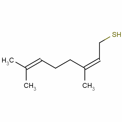 61758-03-0  (Z)-3,7-dimethylocta-2,6-diene-1-thiol