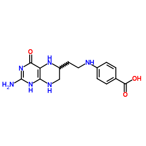 14047-44-0;33713-48-3  4-{[2-(2-amino-4-oxo-1,4,5,6,7,8-hexahydropteridin-6-yl)ethyl]amino}benzoic acid