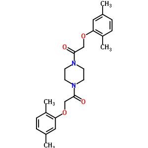 143189-97-3  1,1'-piperazine-1,4-diylbis[2-(2,5-dimethylphenoxy)ethanone]