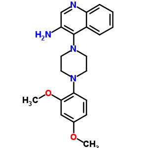 16018-10-3  4-[4-(2,4-dimethoxyphenyl)piperazin-1-yl]quinolin-3-amine