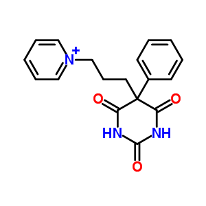 25860-50-8  1-[3-(2,4,6-trioxo-5-phenylhexahydropyrimidin-5-yl)propyl]pyridinium