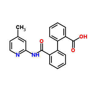 27022-04-4  2'-[(4-methylpyridin-2-yl)carbamoyl]biphenyl-2-carboxylic acid