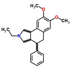 35202-53-0  2-ethyl-7,8-dimethoxy-4-phenyl-2,3,3a,4,5,9b-hexahydro-1H-benzo[e]isoindole