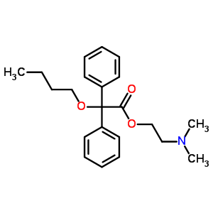 4348-15-6  2-(dimethylamino)ethyl butoxy(diphenyl)acetate