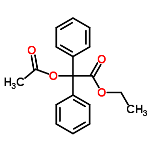 4406-92-2  ethyl (acetyloxy)(diphenyl)acetate
