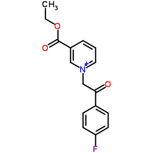 457-18-1  3- (etoksikarbonil) -1- [2- (4-florofenil) -2-oksoetil] piridinyum