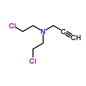 5054-37-5;923-83-1  N,N-bis(2-cloroetil)prop-2-yn-1-ammina