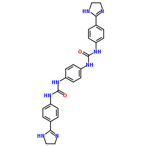 5287-99-0  1,1'-benzene-1,4-diylbis{3-[4-(4,5-dihydro-1H-imidazol-2-yl)phenyl]urea}