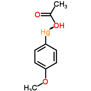 5780-90-5  (4-methoxyphenyl)mercury - acetic acid (1:1)