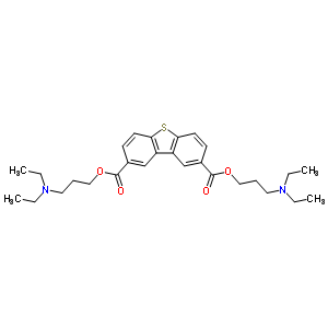 58243-31-5  bis[3-(diethylamino)propyl] dibenzo[b,d]thiophene-2,8-dicarboxylate