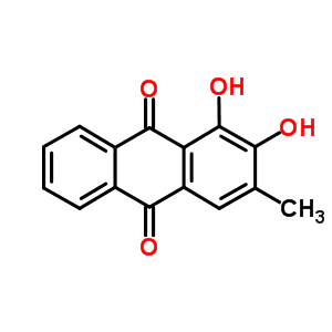 602-63-1  1,2-dihydroxy-3-methylanthracene-9,10-dione