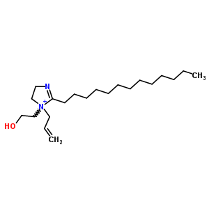 6333-91-1  1-(2-hydroxyethyl)-1-(prop-2-en-1-yl)-2-tridecyl-4,5-dihydro-1H-imidazol-1-ium