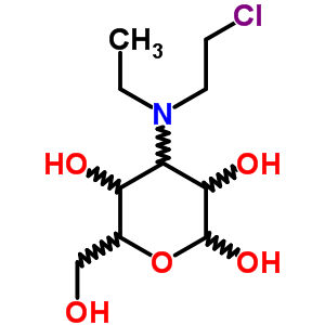 6625-86-1  3-[(2-chloroethyl)(ethyl)amino]-3-deoxyhexopyranose