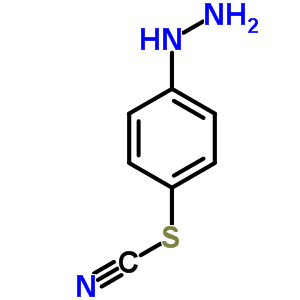 74411-22-6  4-hydrazinylphenyl thiocyanate