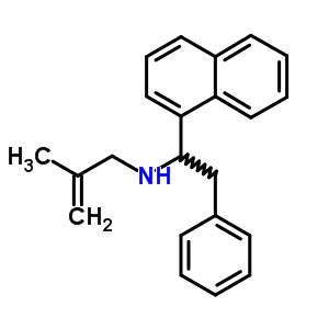 7470-35-1  2-methyl-N-[1-(naphthalen-1-yl)-2-phenylethyl]prop-2-en-1-amine