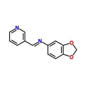77822-84-5  N-[(E)-pyridin-3-ylmethylidene]-1,3-benzodioxol-5-amine