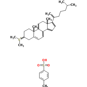 916-64-3  [17-(1,5-dimetil-hexil)-10,13-dimetil-2,3,4,7,8,9,11,12,14,15,16,17-dodecahidro-1H-ciclopenta[a]fenantreno-3-il]-dimetilsulfónio