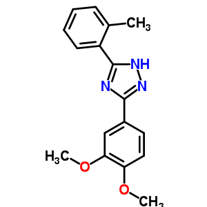 107595-37-9  3-(3,4-dimethoxyphenyl)-5-(2-methylphenyl)-1H-1,2,4-triazole